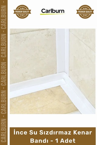 Bant Mutfak Banyo Lavabo Ocak Kenarı Kendinden Yapışkanlı Esnek İnce Su Sızdırmaz Kenar Bandı - 1 A