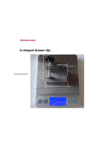 Springsun Üstün Tutma Gücü Sağlayan G-şekilli Çekmece Paneli Sabitleyici Klip - Kayma Engelleme Yastık Ve Zırhlı Yüzey Koruması Diğer