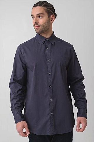 Erkek Logolu Gömlek - Lacivert 4112002