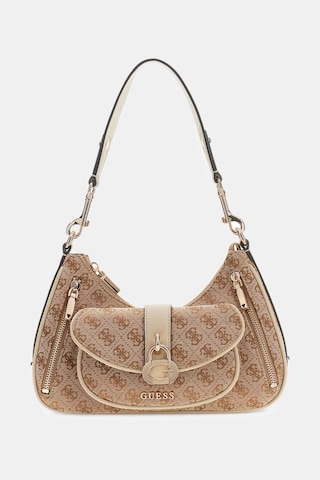 Guess Jessa Kadın Omuz Çantası Hwjg8362180 Kahverengi