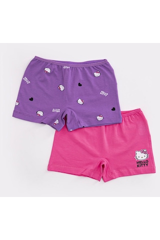 Hello Kitty Lisanslı Kız Çocuk 2 Li Boxer Seti 5274-34130 Çok Renkli