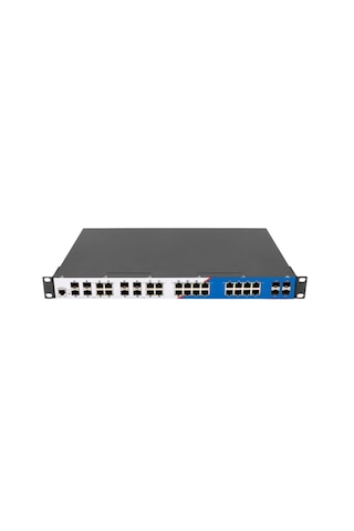 Longlıne Lngıgf8gc16gt-m 24 Port Endüstriyel Tip Switch 16x Rj45 + 4x Sfp + 8x Combo