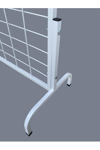 60x150 Cm Ayaklı Beyaz Pano Stant, Çorap Standı, Aksesuar Standı, Telefon Standı, Bijuteri Standı