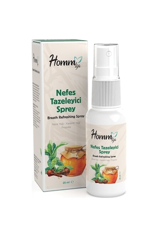 Homm Life Nefes Tazeleyici Ağız Spreyi 25 ML
