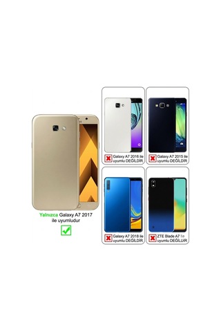 Samsung Galaxy A7 2017 Uyumlu Çiçekli Ördek Baskılı Silikon Kılıf