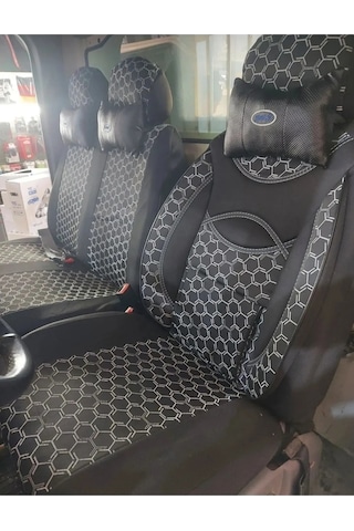Fiat Ducato 2+1 Jagarlı Ortopedik Oto Koltuk Kılıfı