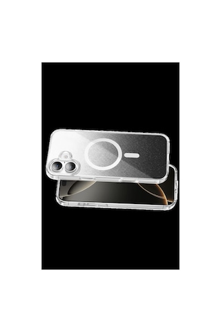 Onegif Apple İphone 17 Sora Simli Magsafe Kapak - Siyah