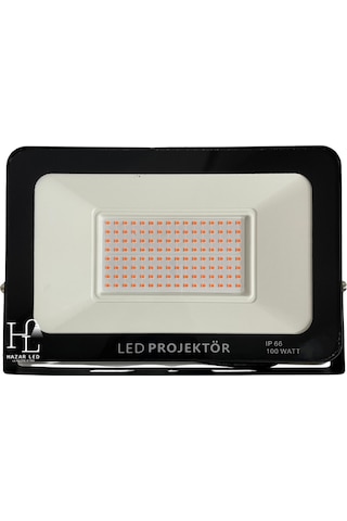 220 Volt 100 Watt Tablet Projektör Grow Led Full Spectrum Smd Led Projektör Bitki Yetiştirme Ledi