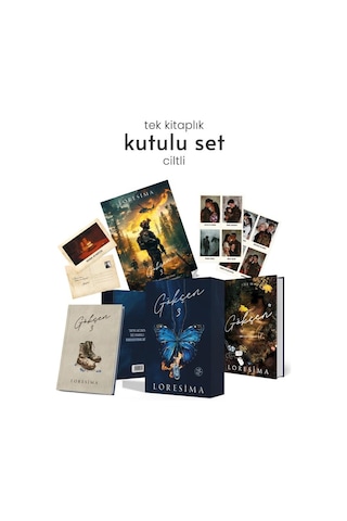 Ephesus Yayınları Gökçen 3 Güz Yağmurları Hediyeli Özel Kutu (Ciltli)