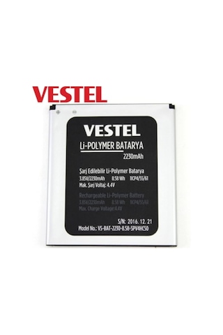 Senalstore Vestel Uyumlu Venüs 5000 Pil Batarya 2230 Mah İthal