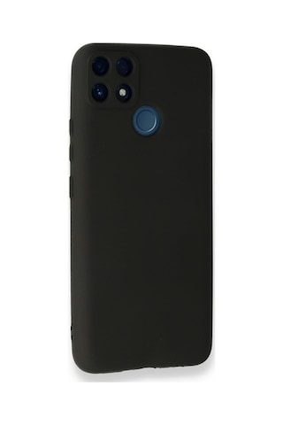 Oppo Realme C25 / C25s Kılıf First Silikon Telefon Kılıfı Telefon Kabı Col141868-siyah