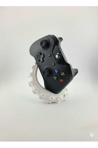 Xbox Kontrolcüsü İçin Ahtapot Temalı Stand Şık Ve Dayanıklı Beyaz