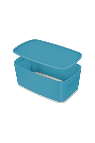 Leitz Cosy Mybox Kapaklı Küçük Saklama Kutusu Mavi Mavi