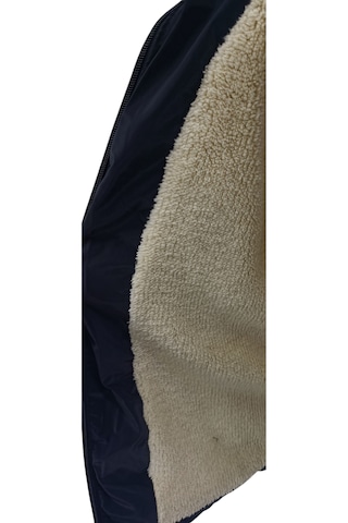 Erkek Çocuk / Kız Çocuk Çapraz Fermuar Model Kapüşonu Çıkabilen İçi Peluş Astarlı Siyah Mont Siyah