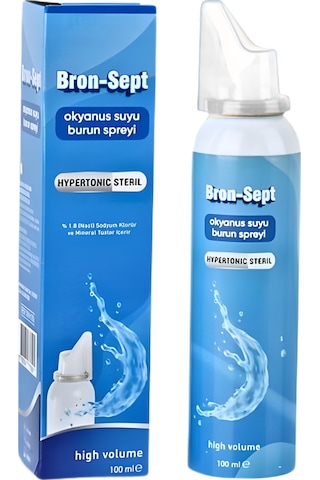 Alldermo Bronsept 3+ Yaş Okyanus Suyu Burun Spreyi 100 Ml 1 Adet