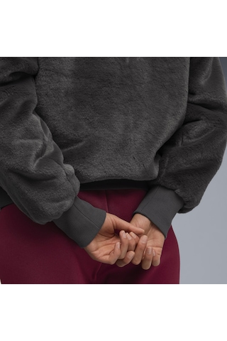 Puma Soft Fleece Jacket Kadın Yetişkin Ceket Gri