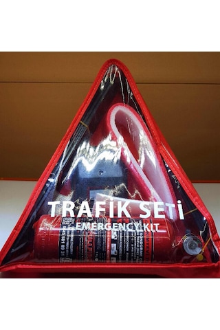 Trafik Seti Üçgen Yönetmeliğe Uygun Üçgen Trafik Seti
