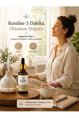 Biodamla Natural Akgünlük Yağı 10 Ml