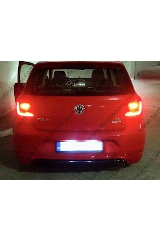 Fardoktoru Vw Polo 6R Beyaz Led Plaka Lambasi Seti Ariza Yakmaz