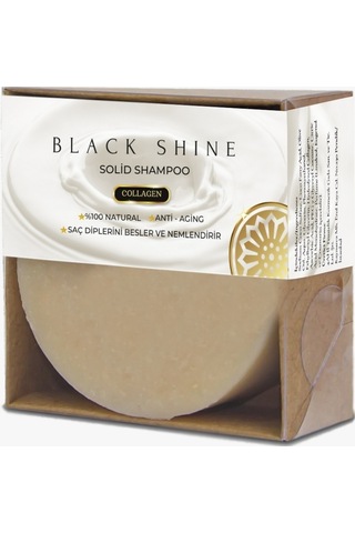 Black Shine Bs Saç Dökülmelerine Karşı Kolajen Katkılı Katı Şampuan 100 G