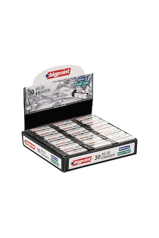 Bigpoint Dust-free Silgi Siyah - Orta Boy X 30 Adet