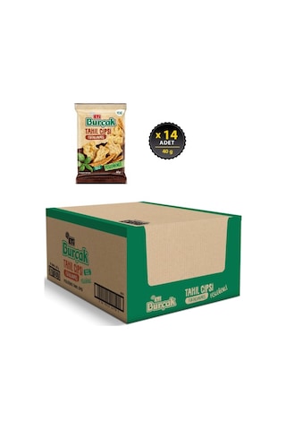 Burçak Fesleğenli Tahıl Cipsi 40 G X 14 Adet