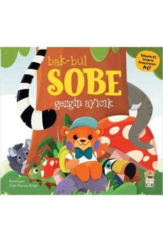 Bak-bul Sobe 3 Lü Set Gezigin Ayıcık - Meraklı Kedi - Oyuncu Zürafa