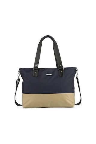 Novahub Moveevo Insular Tote Omuz Askılı Anne & Bebek Çantası - Bez Pedi +2 Aksesuar Dahil Mavi