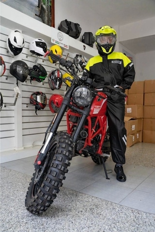 Forte Gt 1134 Cepli Motosiklet Yağmurluk Takımı Sarı