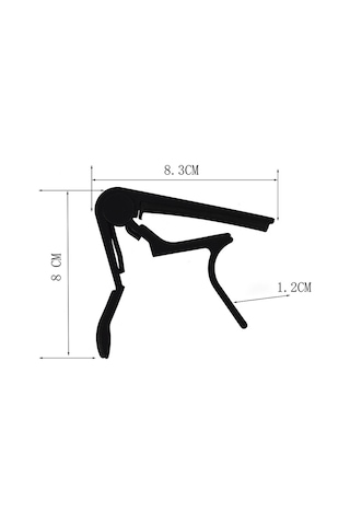 Gitar Kaposu Metal Kırmızı Tüm Gitarlara Uyumlu