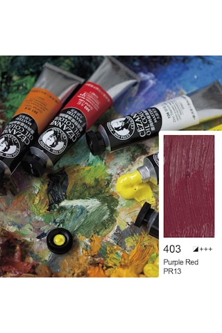 Bigpoint Cezanne Extra Fine Yağlı Boya 45 Ml Purple Red 403 X 6 Adet Diğer