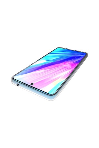 Samsung Uyumlu Galaxy A72 Kılıf Zore Süper Silikon Kapak Renksiz