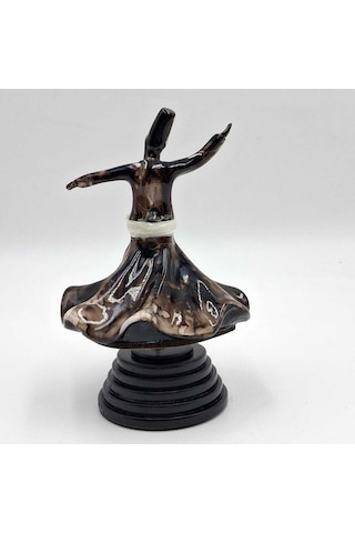 Dönen Seramik Dekoratif Semazen Biblo 5 Cm 34981454