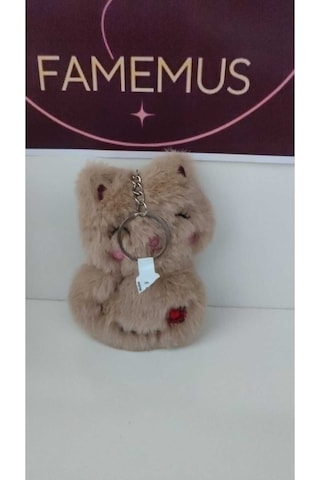 Sevimli Peluş Ayıcık Anahtarlık Boyut 13 Cm