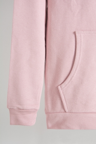 Terapi Men Erkek Pudra Kapüşonlu Kanguru Cepli Basic Sweatshirt Pudra