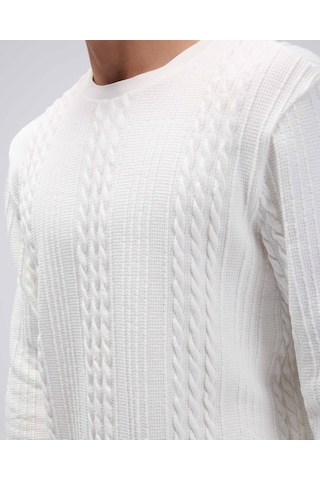 Ellesse Em623-of Erkek Beyaz Kazak Beyaz