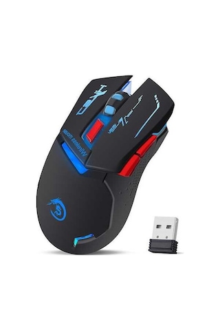Novahub Hxsj X30 Kablosuz Şarjlı Mouse - 3 Dpı Ayarlı, Ergonomik, 10m Menzil, 1200mah Pil Optik, Kullanıcı Dostu Design Optik