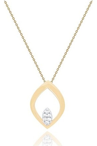 Tektaş - Sarı Altın 14 Ayar Trend Kolye N11.45931