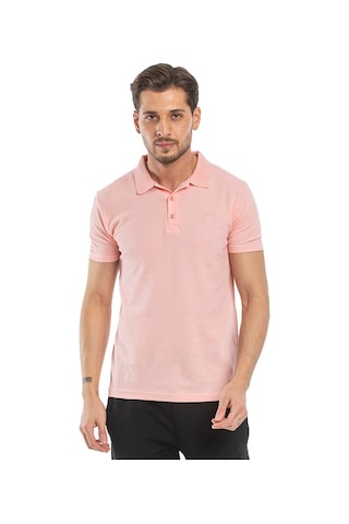 Slazenger SOHO I Erkek Polo Yaka Pudra Tişört