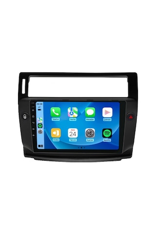 Maitech M-t-c 632 Serisi Citroen C4 2005-2012 6+64gb Multimedya Teyp 9"