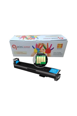 Qprint Toner Hp 827a Cf301a Mavi Uyumlu Toner M880z A2w75a A2w76a