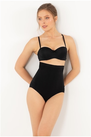 Doremi Yüksek Bel Toparlayıcı Dikişsiz Seamless Külot Siyah