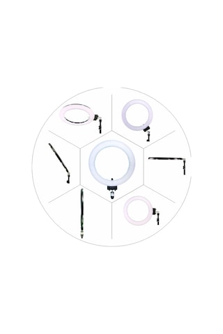 18 inch 55 watt Ring Light Samsung Uyumlu Led Çantalı