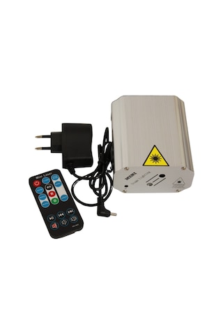 Mini Lazer Sahne Işığı Müziğe Sese Duyarlı Uzaktan Kumandalı Rgb Disko Lazer Projektör Led Işık