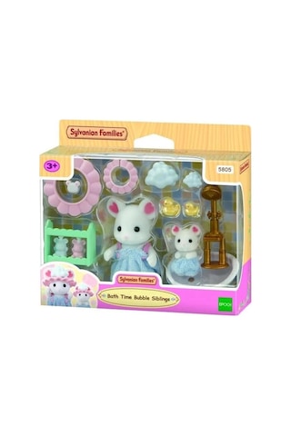 Sylvanian Families Kardeşle Köpüklü Banyo Seti 5805 Sylavanian Families