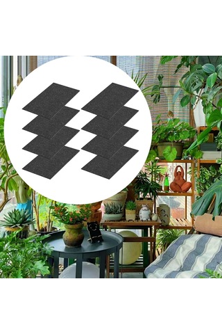 Suntek 8 Adet Kılcal Mat Siyah Bahçecilik İçin Otomatik 33x20-cm