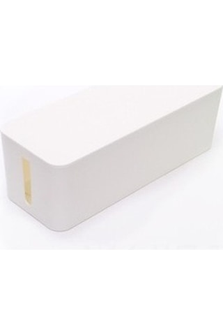 Wezone Koyu Siyah Orta Boy Plastik Kablo Düzenleyici Kutusu - Ev Elektrik Soketleri Ve Kabloları İçin Organizatör Aleti