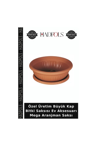 Özel Üretim Büyük Kap Bitki Saksısı Ev Aksesuarı Mega Aranjman Saksı
