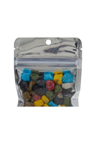 8,5 Cm X 14,5 Cm + 2,5 Cm -100 Adet Şeffaf Metalize Doypack 1 X 25 100'lü