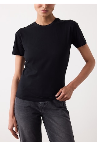 Penti Siyah Basic Slim Fit Tişört